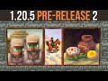 Minecraft 1205 prerelease 2  experimental paintings news