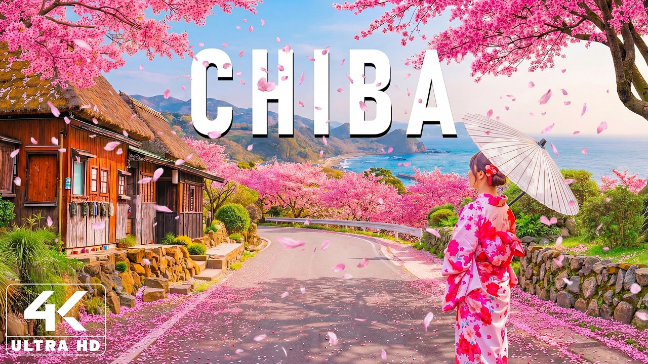 Spring in Chiba, Japan 4K 🌸 Discover Boso Peninsula, Coastal Cliffs & Pacific Spring Breeze