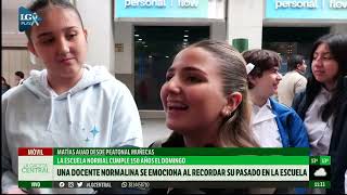 Docente y sus alumnas de la Normal comparten sus vivencias y pasión por la histórica escuela