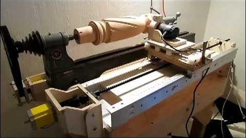 Arduino controlled router lathe: new lead screw