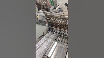 Paper Folding Machine #foldingmachine #guk #mbo #printing #packing