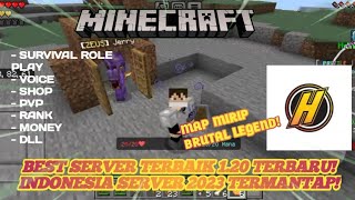 SERVER MIRIP BRUTAL LEGEND BANGET!|server minecraft 1.20 survival indonesia[INDONESIA]