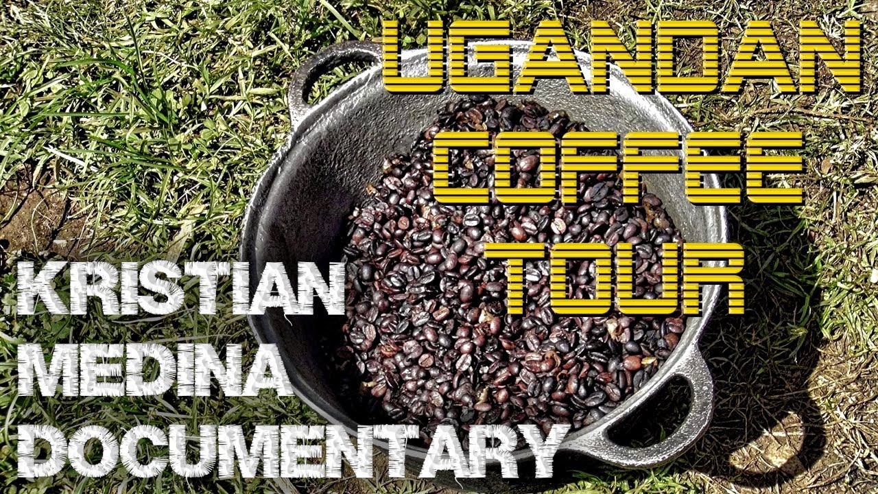 making coffee when camping Ugandan Coffee Tour