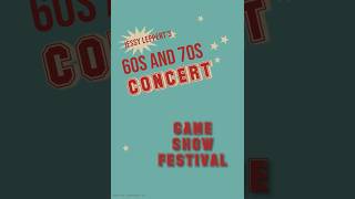 Jessy Lepperts 60s And 70s Tribute Concert Game Show Festival