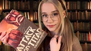 ASMR | Shy Librarian Role-Play (Tapping, Inaudible whispering, Typing) screenshot 5