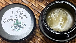 Jenny Kush Live Resin Review | AFF | Premium Thca Concentrate 