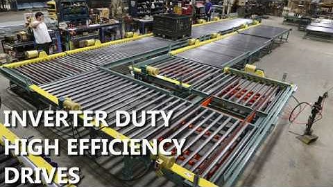 Foundry Duty Chain Driven Live Roller Conveyors