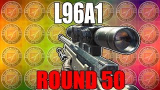 BO1 L96A1 WITH DOUBLE TAP 2.0 ON ROUND 50 - CALL OF DUTY BLACK OPS 1 ZOMBIES