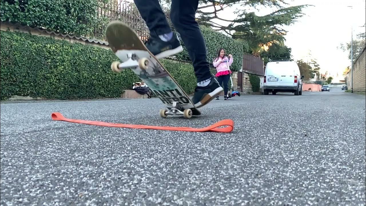 beginnerskaterollieollie while moving skateboard beginner tricks
