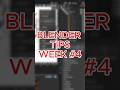 How to render with transparent Background - Blender tips of the week 4 🤯 #blender #tutorial #shorts