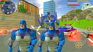 rope hero: vice town | superhero 3d game | अच्छा गेम खेलने वाला गेम - android gameplay new video. screenshot 4