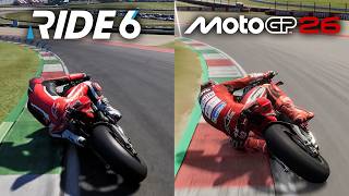 RIDE 6 vs MotoGP 26 | Gameplay Comparison