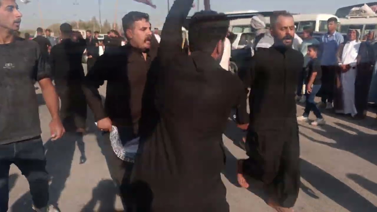 تشيع جثمان الشيخ علي حسين ال فليح الدبي ابو حيدر