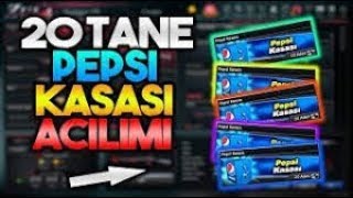 ZULA 20 ADET PEPSİ KASASI AÇILIMI 10.000 ZA KAZANDIM!!