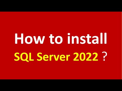 How to install SQL Server 2022 ? (Complete Installation with Server ...