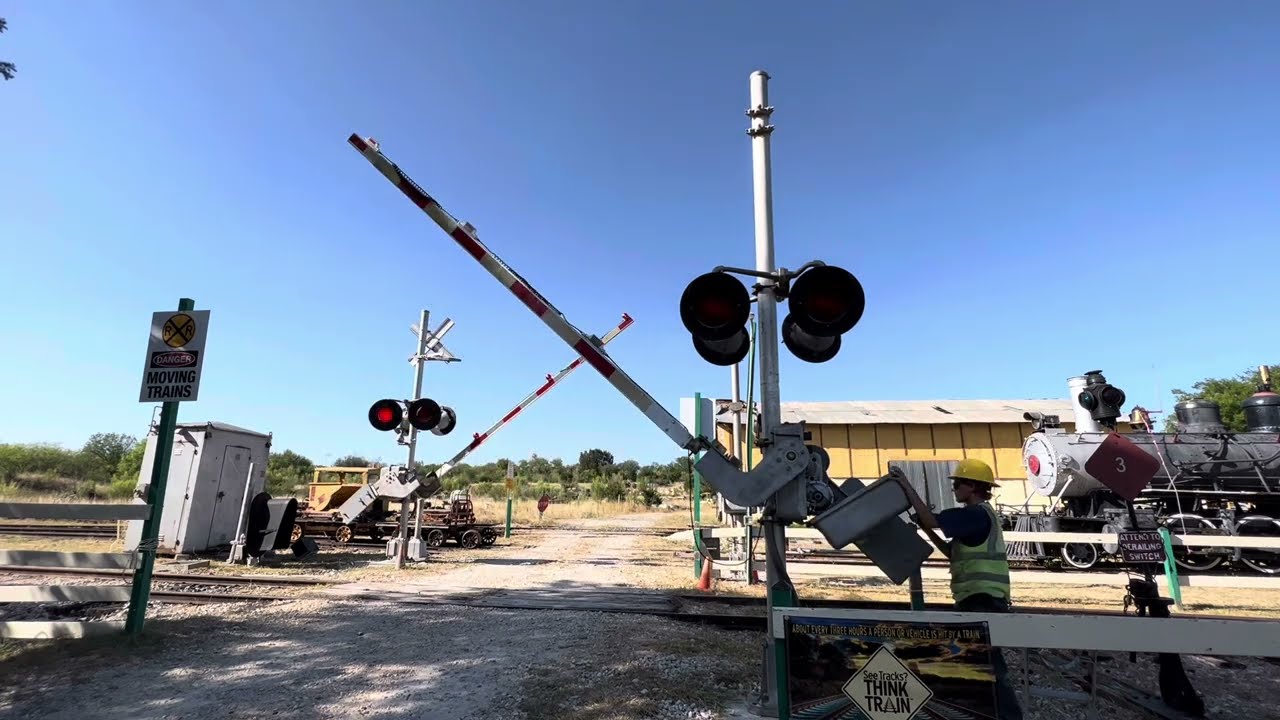 Fixing a Stuck Railroad Crossing Gate Malfunction