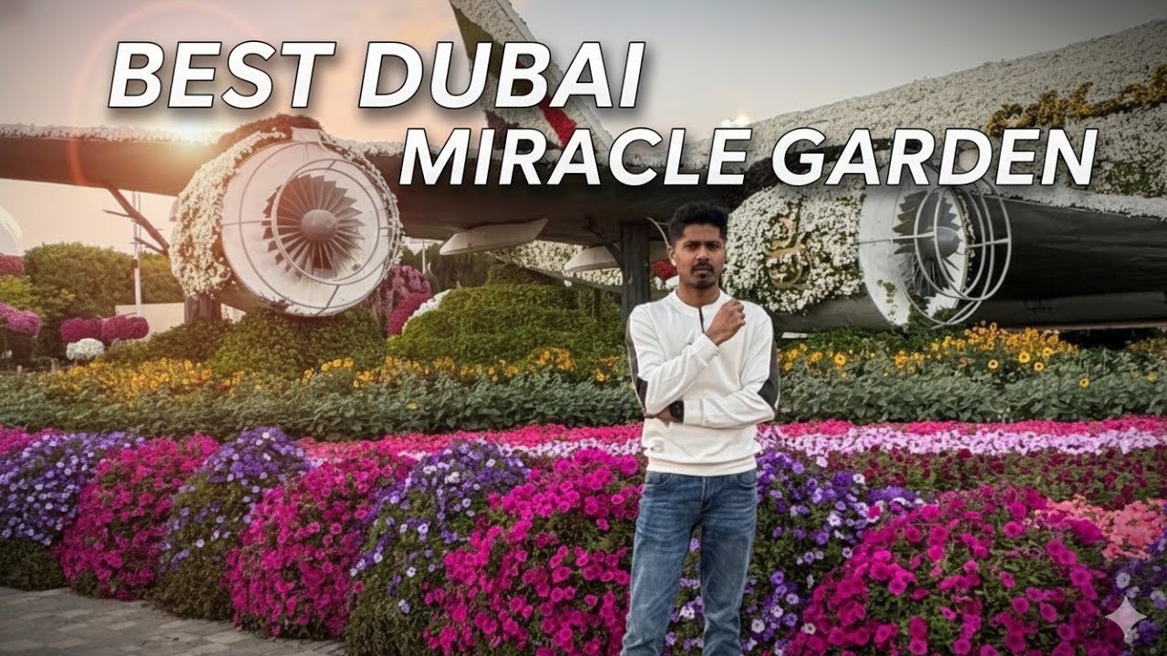 Miracle garden tour | UAE DUBAI| Millions of followers 