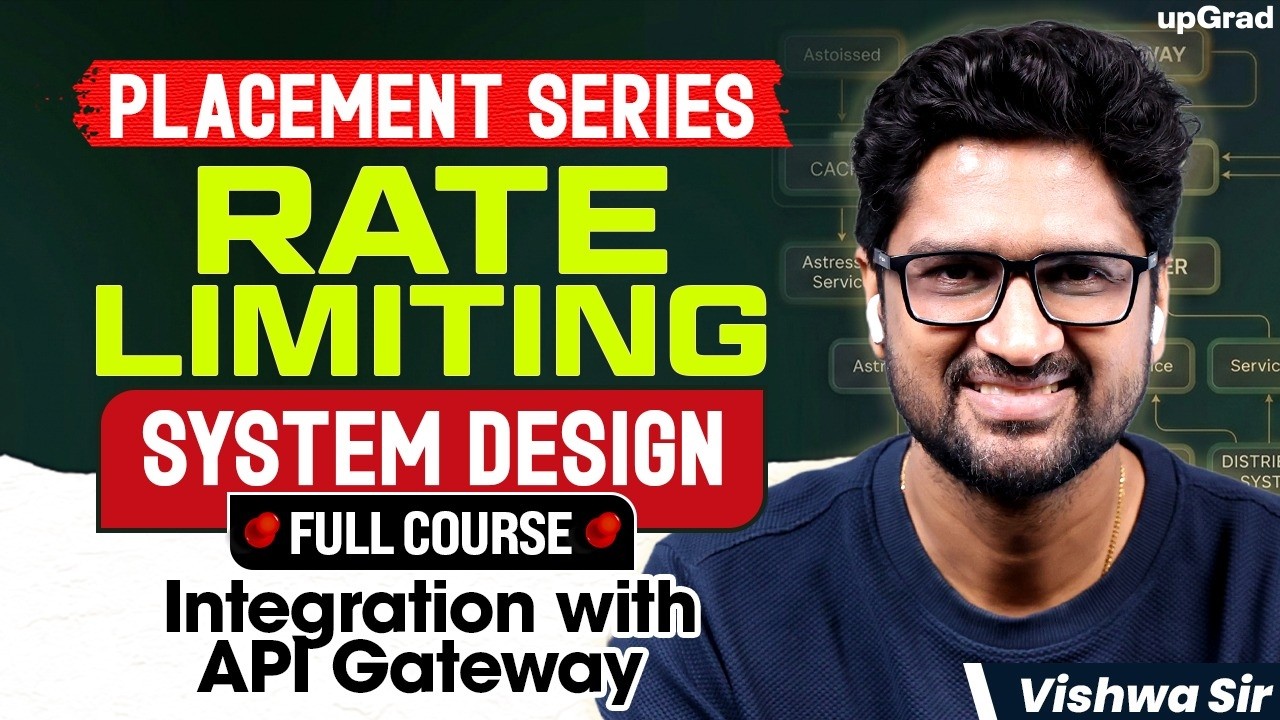 Rate Limiting in System Design | API Gateway Full Course | Vishwa Sir ...