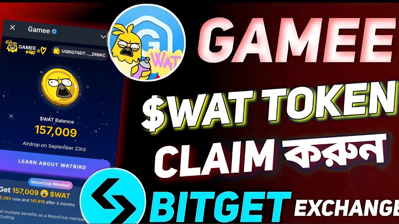 🛑 Emergency Video: Gamee WAT Token Claim Bitget Exchange A to Z | Wat Token Claim Bitget