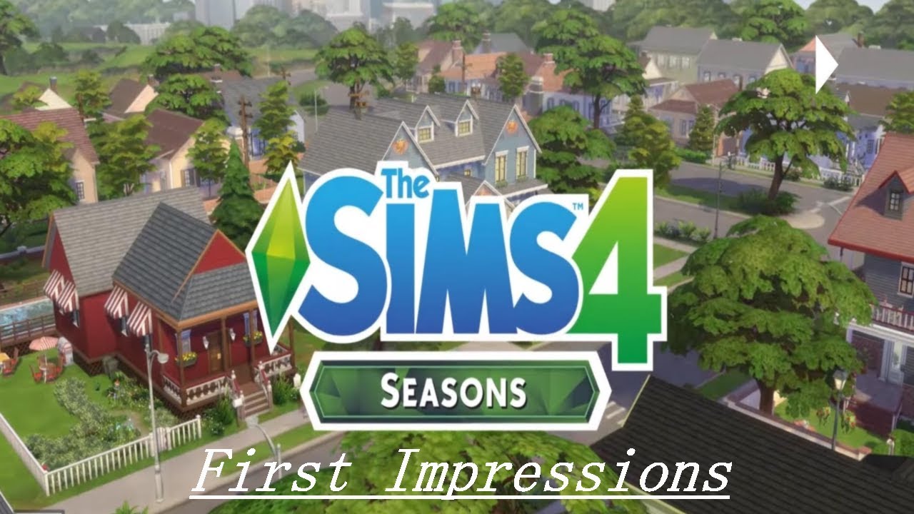 The Sims 4 Seasons CAS Overview First Impressions YouTube