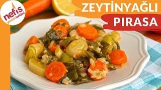 EN LEZZETLİ ZEYTİNYAĞLI PIRASA TARİFİ - Hiç pişman olmayacağınız bir tarif Resimi