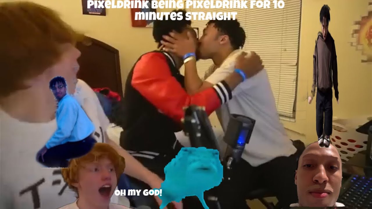 PIXELDRINK BEING PIXELDRINK FOR 10 MINUTES STRAIGHT