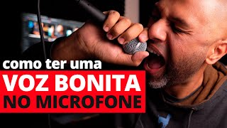 How to make the BEAUTIFUL VOICE to sing into the Microphone (how to use a microphone) UNPRECEDENTED