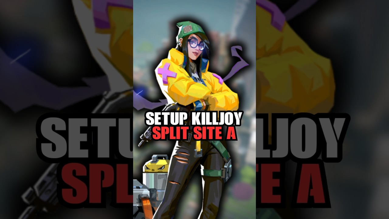 Un setup de Killjoy pour défendre le site A de Split 🥺 