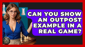 Can You Show An Outpost Example In A Real Game? - The Chess Codex