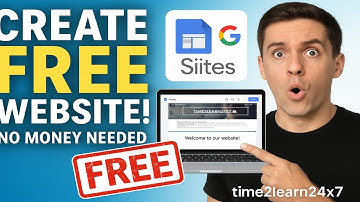 How To Make A Free Website On Google | Google Sites Tutorial || Hindi #digitalmarketing #coding