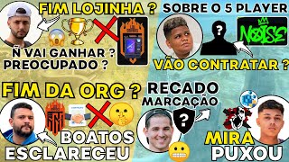 FIM da LOJINHA ? MIRA MANOMAX PUXOU ! MITO FALA do 5 PLAYER ! TERRON ESCLARECE BOATOS ! DOLLARS !