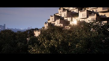 Hillside ArchViz - Ultra Dynamic Sky Adjustment