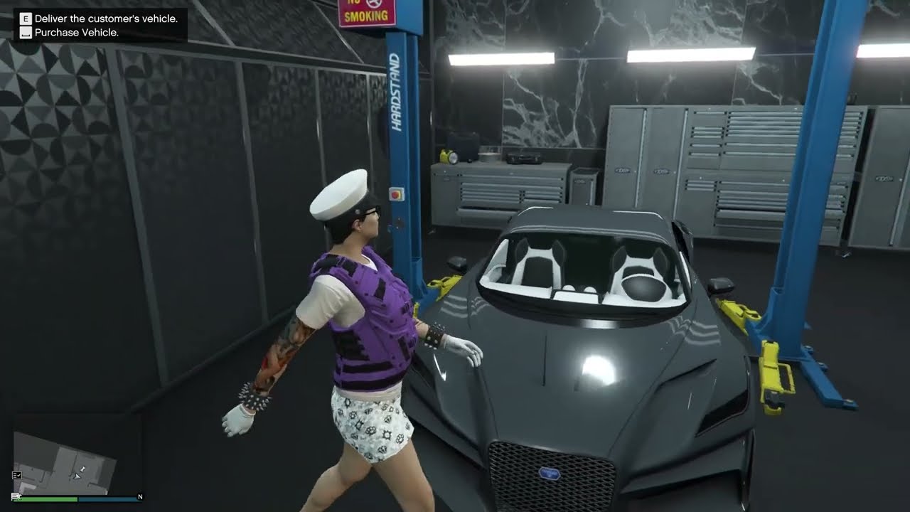 GTAV AutoShop, Delivering a Customers Thrax, 2142