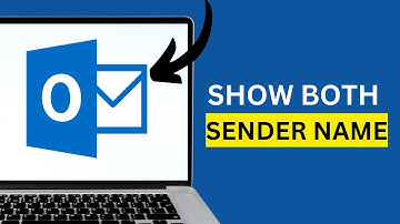 How to Make Outlook Show Both Sender Name and Email Address