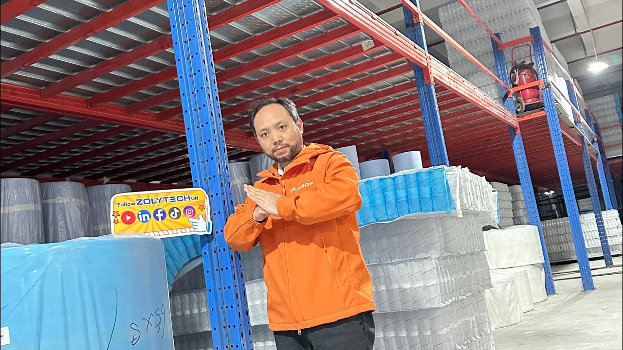 How to make mattress pocket spring units?