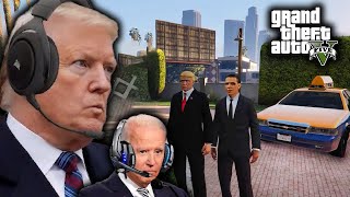 US Presidents Become Taxi Drivers in GTA 5