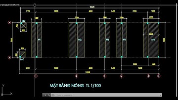 Hướng dẫn bóc khối lượng móng băng cho nhà phố -  bài 6