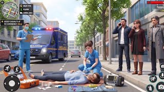 Ambulance City Rescue Simulator - 911 US Emergency Ambulance Driving - 3D - Android Gameplay screenshot 3