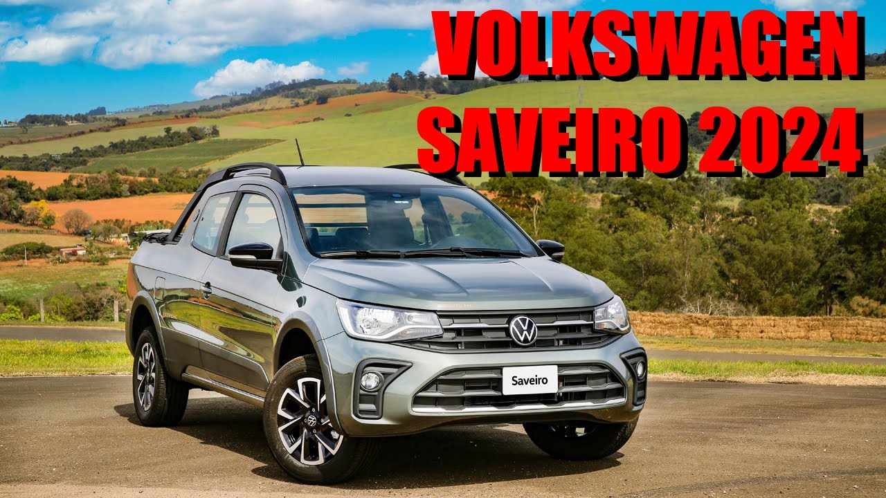 VW - Volkswagen Saveiro Cross 1.6 16v C.D. Branca 2021 - Campo Grande