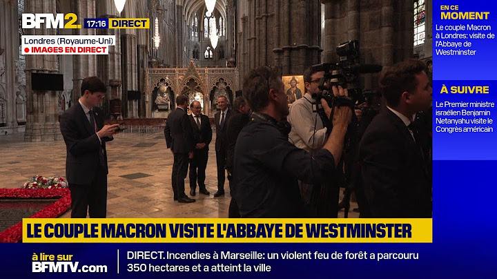 🟡Suivez le discours d'Emmanuel Macron devant le Parlement britannique lors de sa visite à Londres