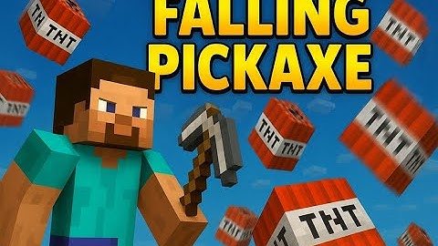 Falling pickaxe |  Viewers Control the Pickaxe! | Live Interactive Mining Game (Python 2D) part 2