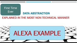 Lecture 3.1Java Series What is Data Abstraction in Java, Explained in MOST NON TECHNICAL MANNER.