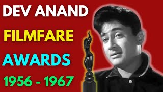 Dev Anand Filmfare Awards For Best Actor - Awards Won & Nominations Received