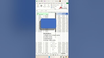 Create a dynamic pop up information box in Excel - Excel Tips and Tricks