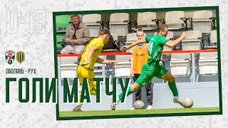 U-19. Оболонь - Рух 1:2. Голи матчу