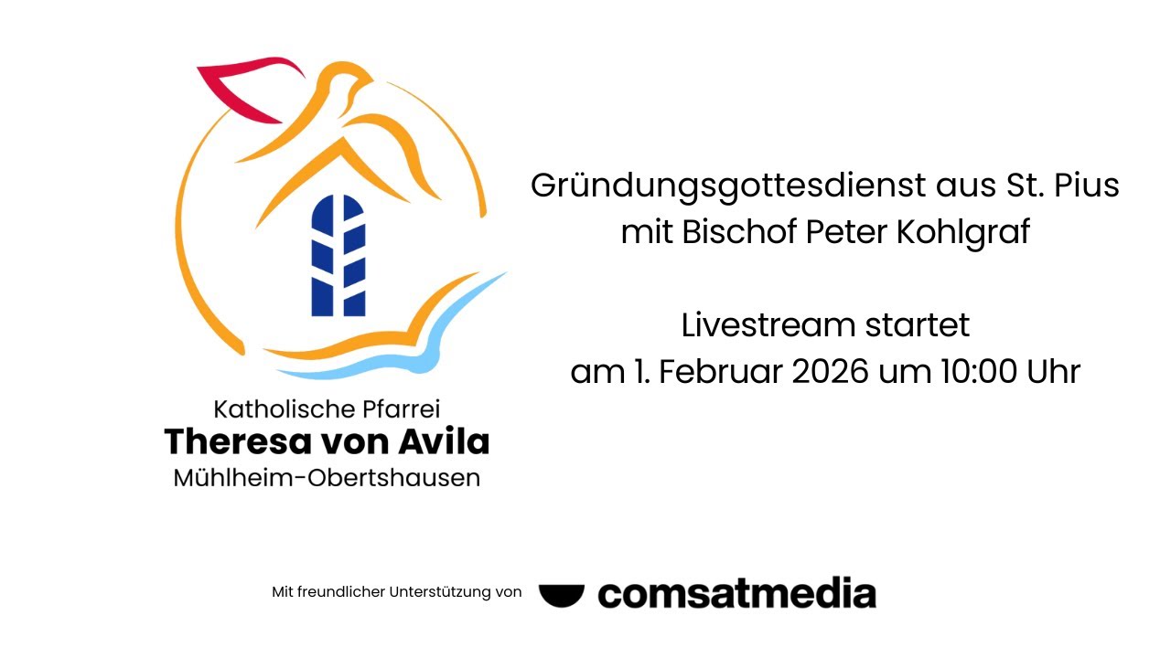 Gründungsgottesdienst aus St. Pius mit Bischof Peter Kohlgraf