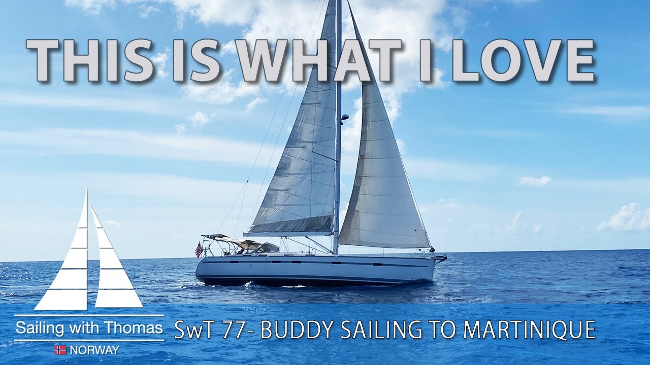 THIS IS WHAT I LOVE - SwT 77 BUDDY SAILING TO MARTINIQUE