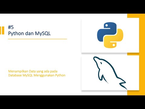 #5 CRUD Python dan MySQL - Menampilkan Data