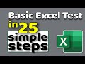 How to Pass Basic Excel Assessment Test