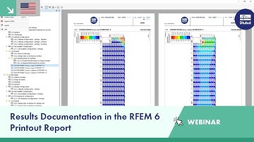 Results Documentation in the RFEM 6 and RSTAB 9 Printout Report